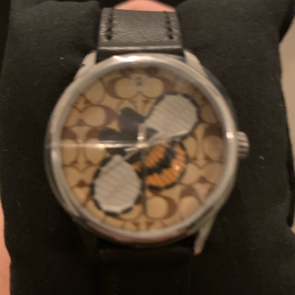 Coach Black Ruby Limited Edition Honey Bee Watch🐝 - Picture 3 of 4